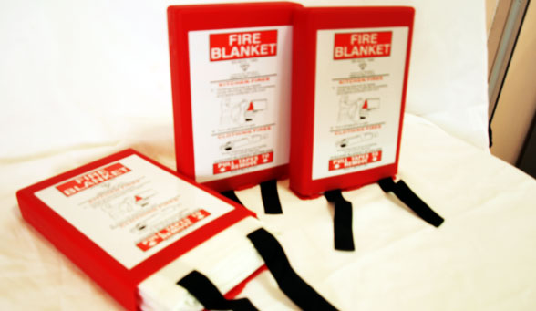 ผ้าห่มกันไฟ  Fire Blanket