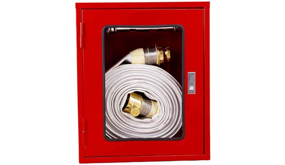 ตู้เก็บสายส่งน้ำดับเพลิง ชนิดสายเดี่ยว    Fire Hose  Cabinet <br> 